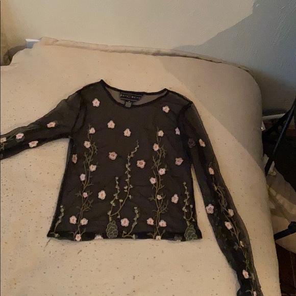 See through long sleeve shirt - Picture 3 of 4